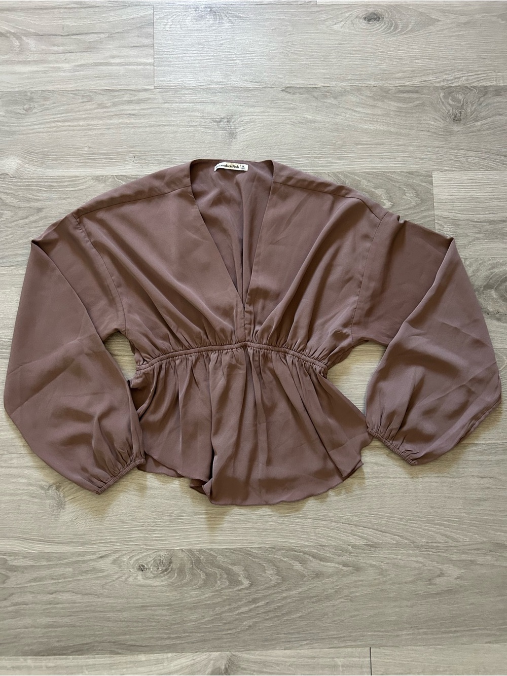 Abercrombie peplum blouse